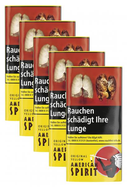 American Spirit Original Yellow