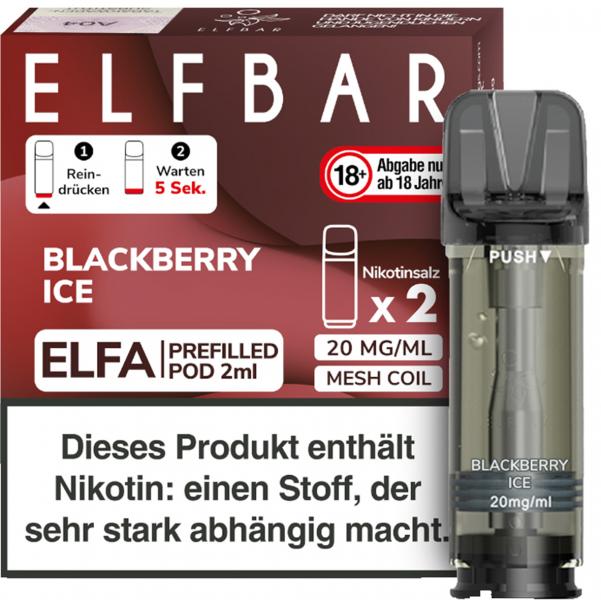 Elfbar Elfa Pod Blackberry Ice 20mg/ml