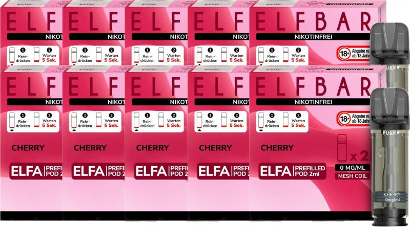 Elfbar Elfa Pod Cherry 0mg/ml