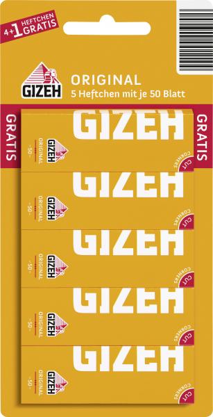Gizeh Filterpapier Original gelb