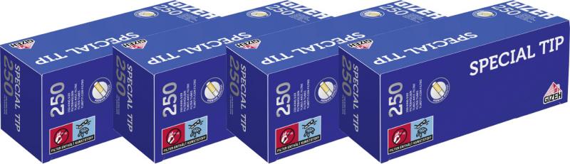 Gizeh Filterhülsen Special Tip 250
