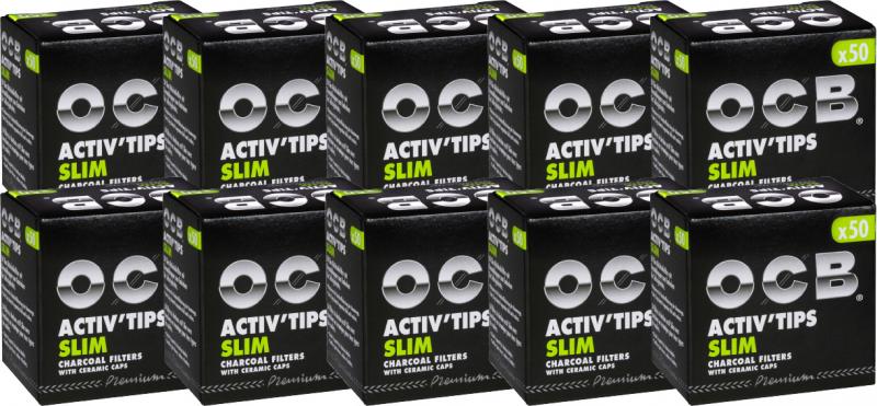 OCB Activ Tips Slim
