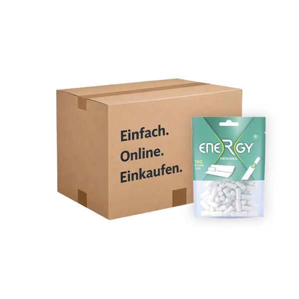 Energy Plus Menthol Filter Tips Zigarettenfilter
