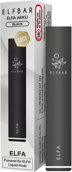 Elfbar Elfa Akku 500mAh schwarz - 7,95 EUR