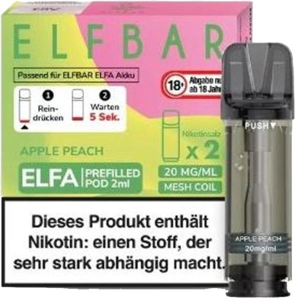 Elfbar Elfa Pod Apple Peach 20mg/ml