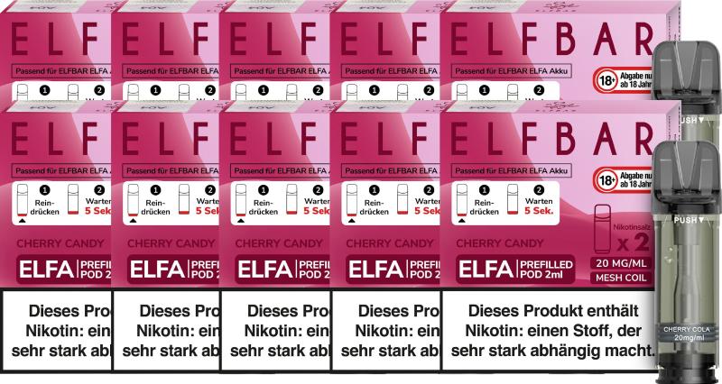 Elfbar Elfa Pod Cherry 20mg/ml