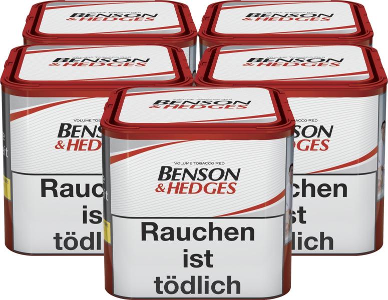 Benson & Hedges Volume Red Tin-S