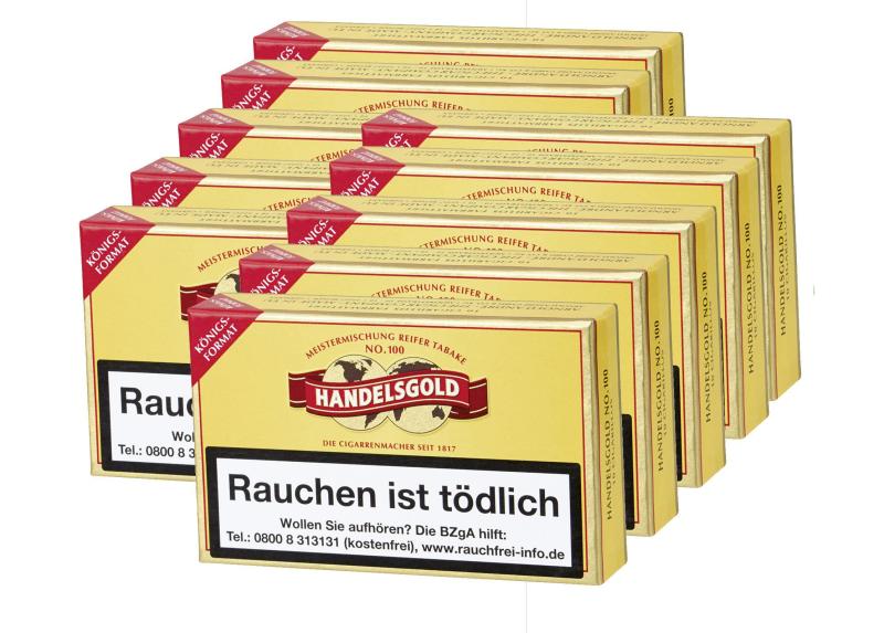 100K Handelsgold KÃ¶nigsformat Cigarillos - 4,80 EUR