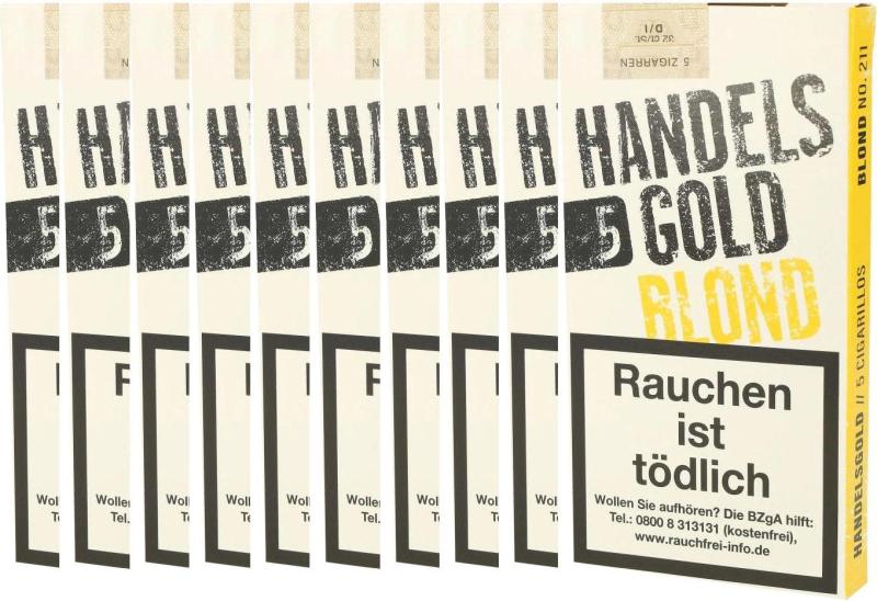 211 Handelsgold Cigarillos Blond