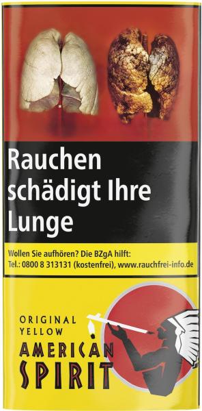 American Spirit Original Yellow