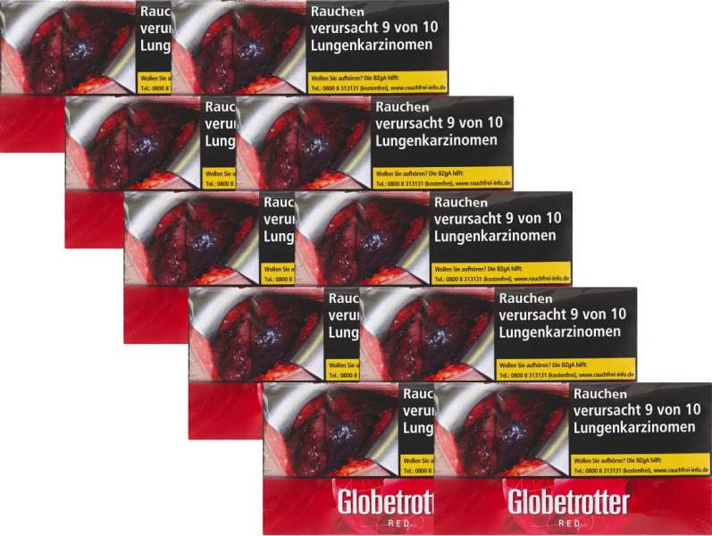 Globetrotter Tabak Red - 6,45 EUR