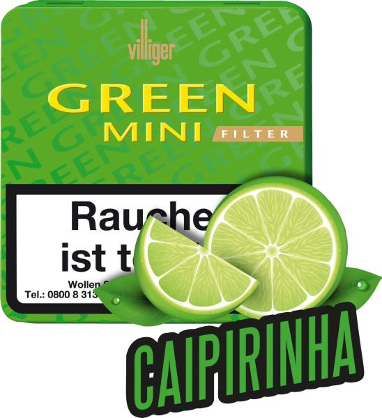 Villiger Green Mini Filter-Caipirinha - 6,50 EUR