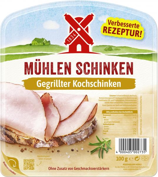 Rügenwalder Mühle Mühlen Schinken gegrillter Kochschinken