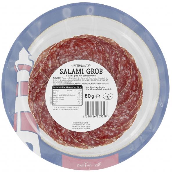 Küstengold Salami grob