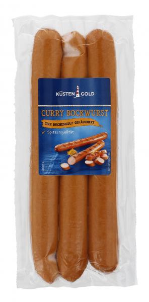 Küstengold Curry Bockwurst