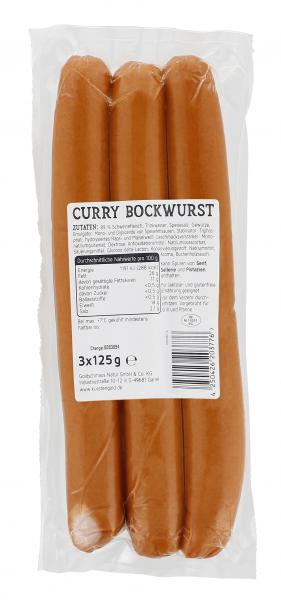 Küstengold Curry Bockwurst