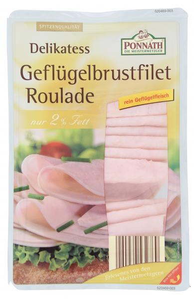 Ponnath Delikatess Geflügelbrustfilet Roulade