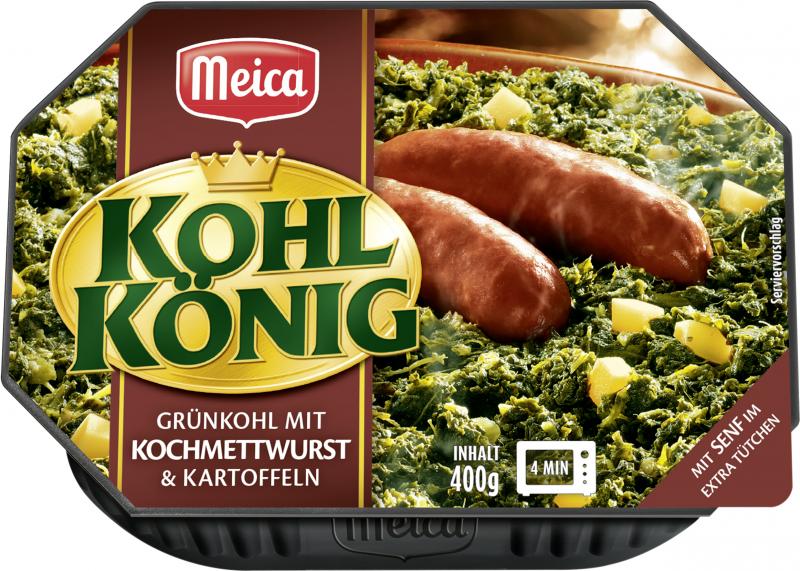Meica Kohlkönig Grünkohl mit Kochmettwurst