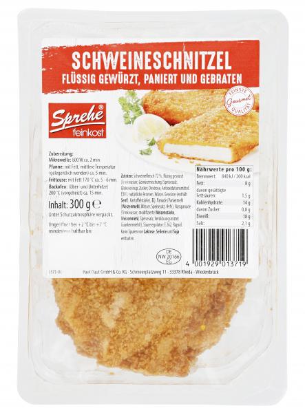 Sprehe Schweineschnitzel