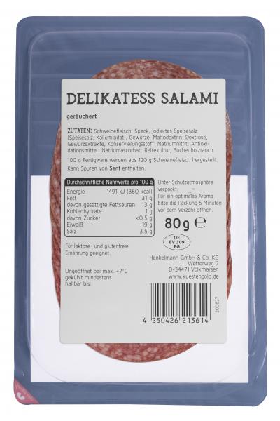 Küstengold Delikatess Salami