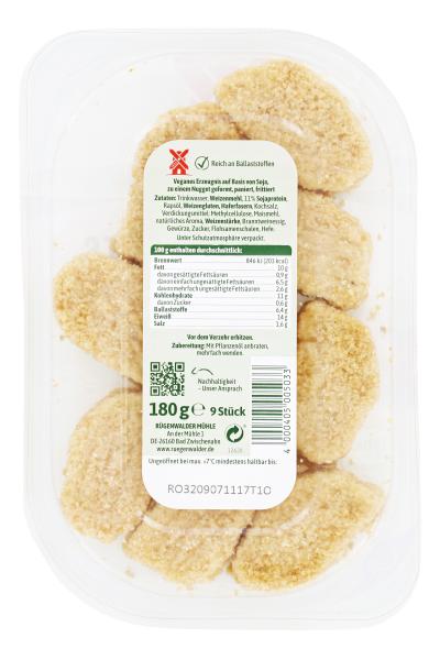 Rügenwalder Mühle Vegane Mühlen Nuggets