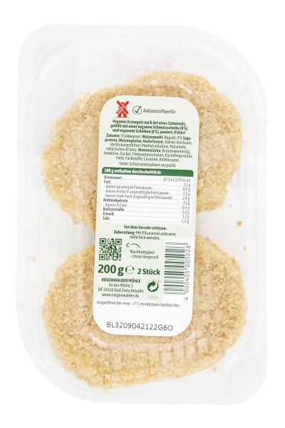 Rügenwalder Mühle Vegane Mühlen Cordon Bleu