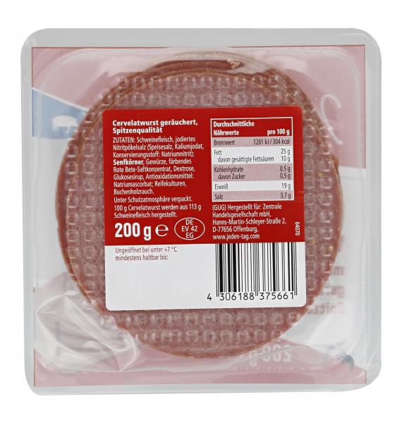 Jeden Tag Cervelatwurst