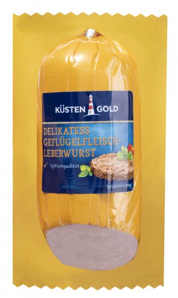 Küstengold Delikatess Geflügel-Fleischleberwurst