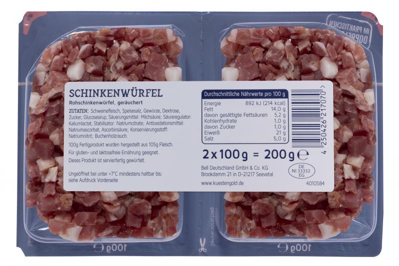 Küstengold Schinkenwürfel