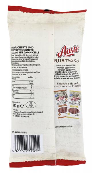 Aoste Rustikado Chili 