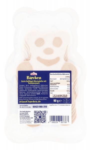 Reinert Bärchen Geflügel-Wurst