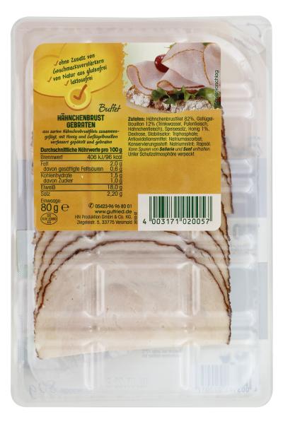 Gutfried Buffet Hähnchenbrust gebraten