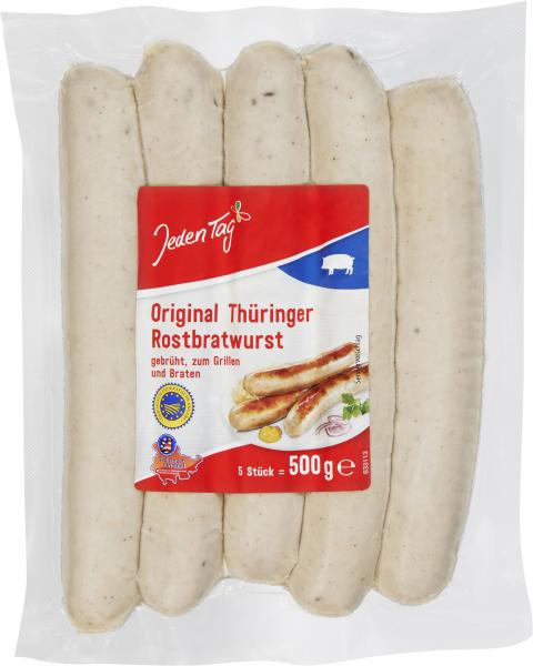 Jeden Tag Original Thüringer Rostbratwurst