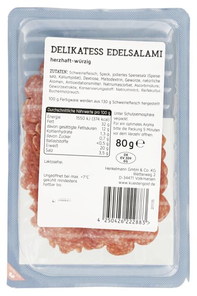 Küstengold Delikatess Edelsalami