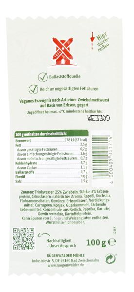 Rügenwalder Mühle Veganes Mühlen Mett fein