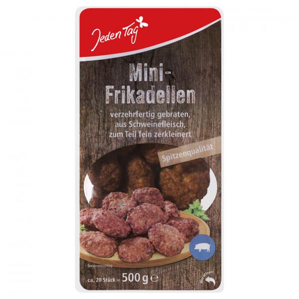 Jeden Tag Mini Frikadellen
