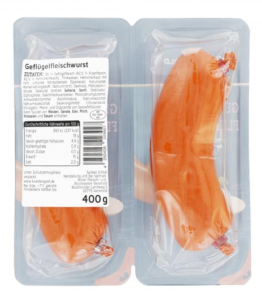 Küstengold Geflügelfleischwurst