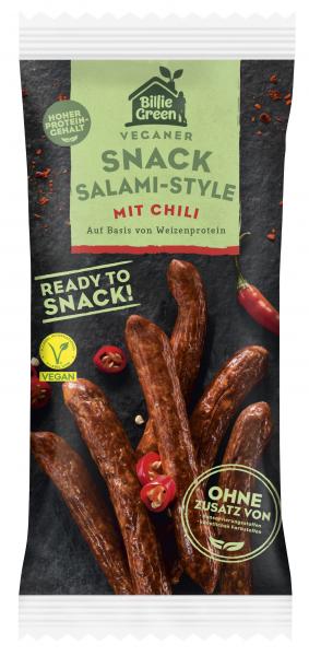 Billie Green veganer Snack Salami-Style mit Chili