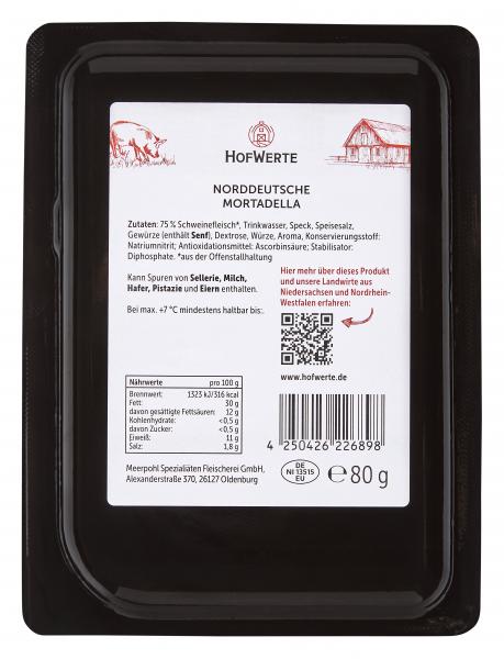 Hofwerte Norddeutsche Mortadella