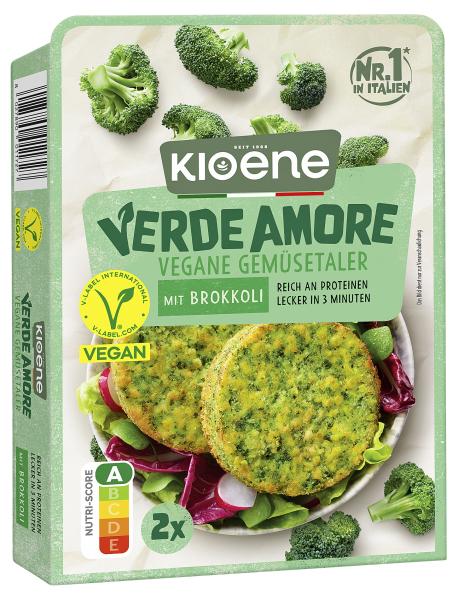 Kioene Verde Amore Vegane Gemüsetaler mit Brokkoli