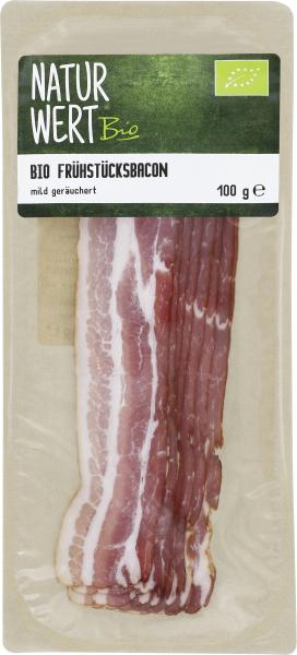 NaturWert Bio Frühstücksbacon in Scheiben