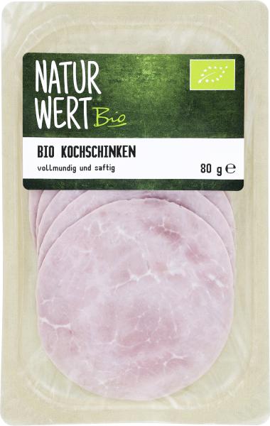 NaturWert Bio Kochschinken in Scheiben