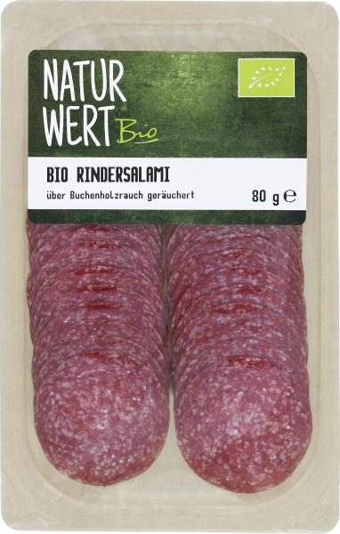 NaturWert Bio Rindersalami