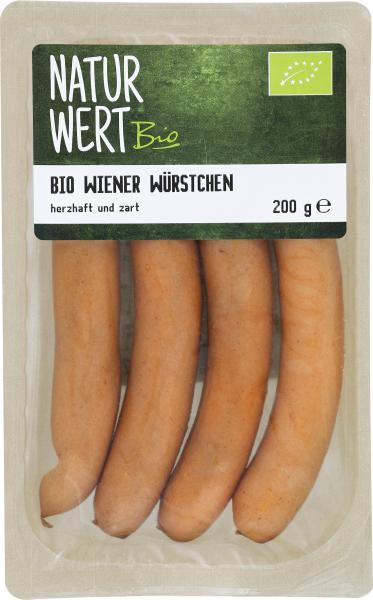 NaturWert Bio Wiener Würstchen