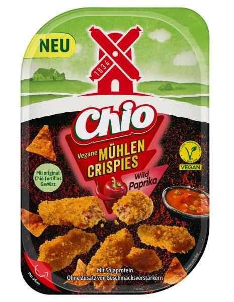 Rügenwalder Mühle Vegane Mühlen Crispies Chio Wild Paprika