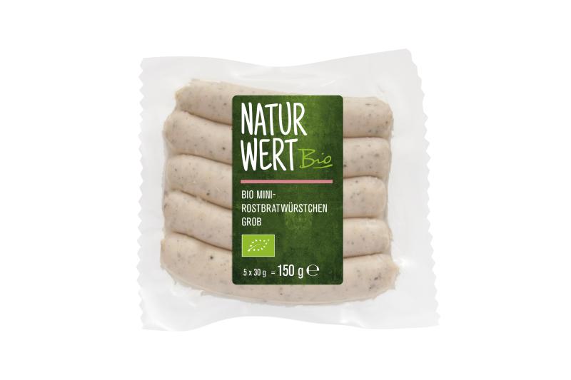 Naturwert Bio Mini Rostbratwürstchen