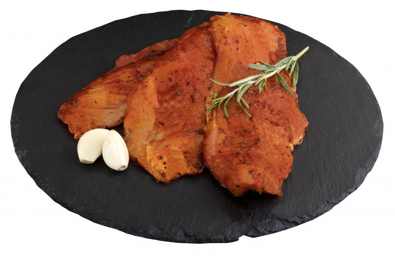 Schinkensteaks aus der Schweineoberschale 