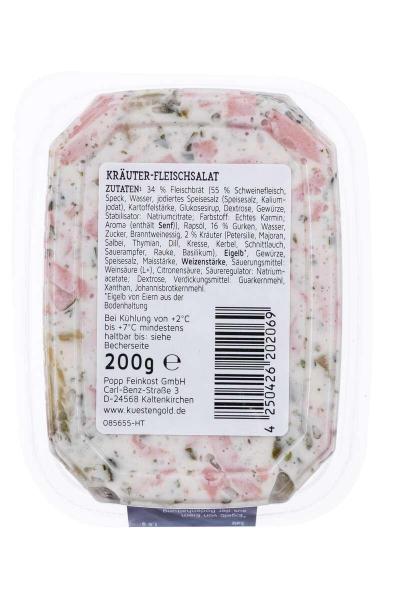 Küstengold Kräuter Fleischsalat