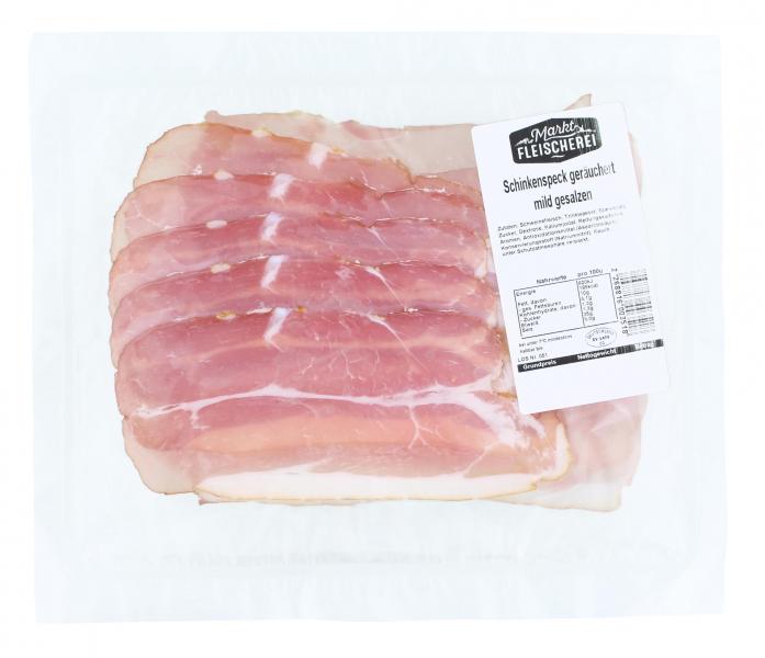 Marktfleischerei Schinkenspeck geräuchert
