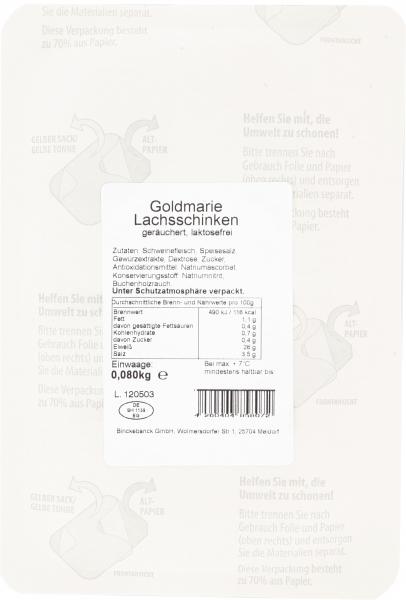 Goldmarie Lachsschinken